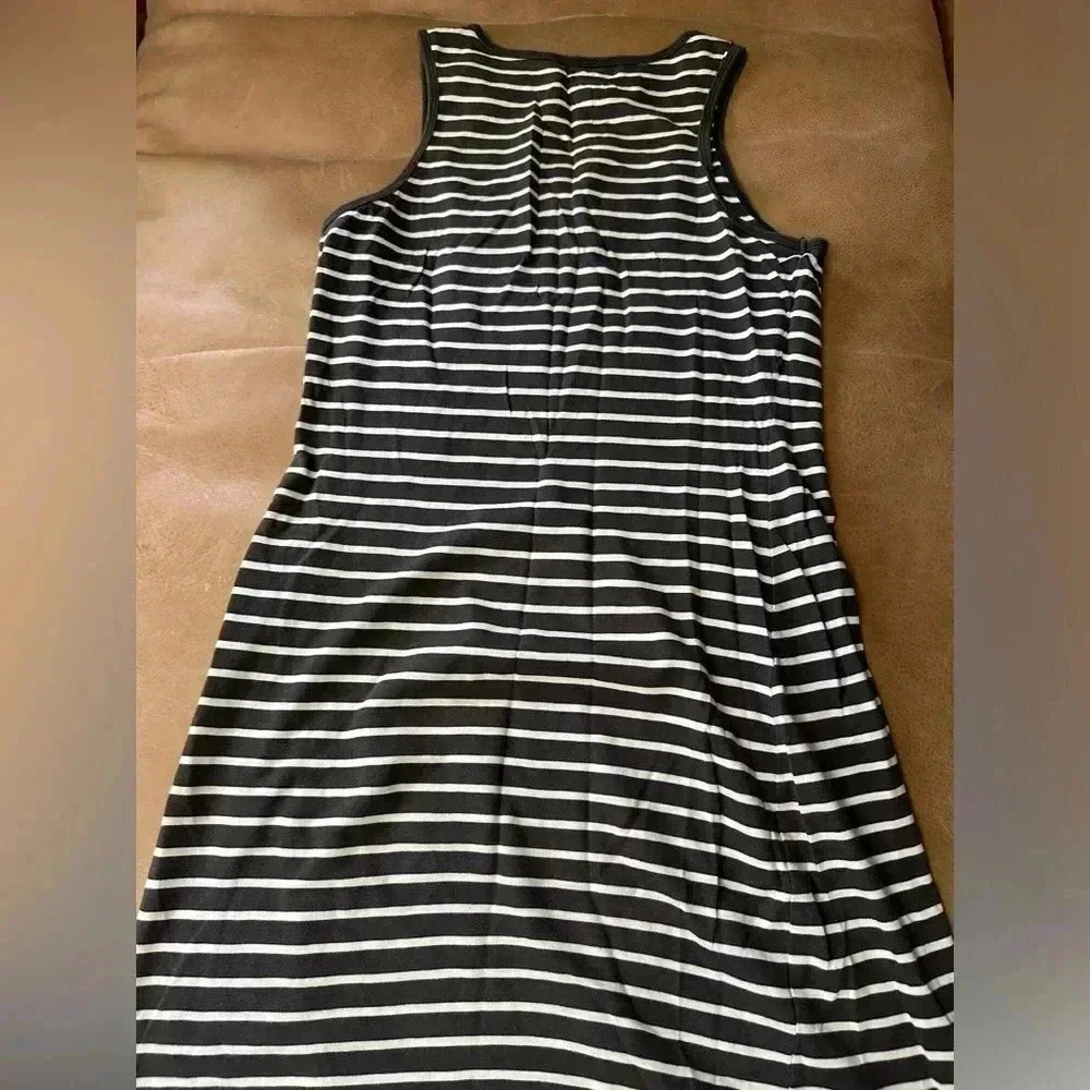 Current/Elliott The Louella Tank Striped Dress Size 0 - XS - Picture 8 of 8
